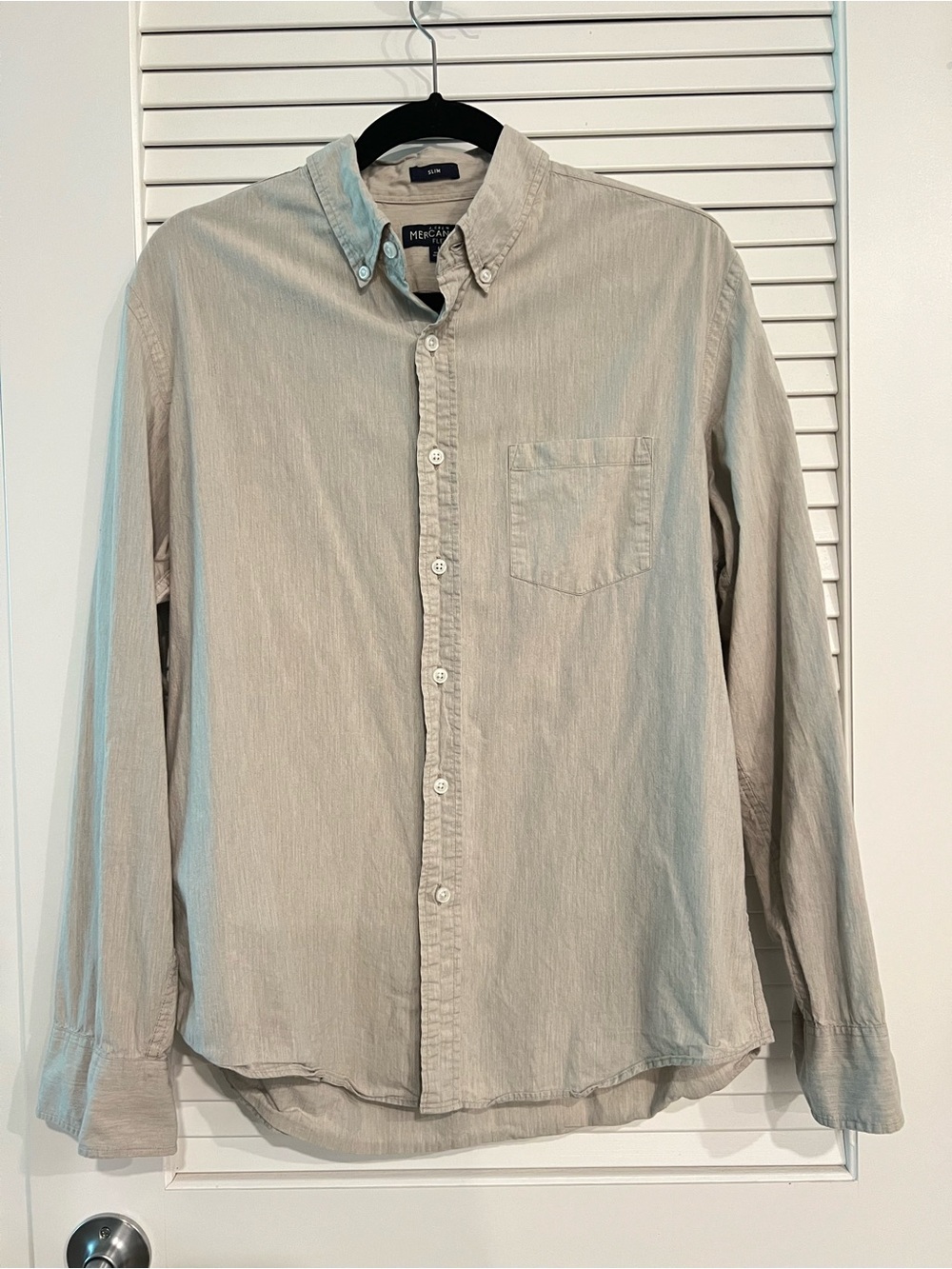Men’s J.Crew Mercantile Flex Shirt L (Slim)